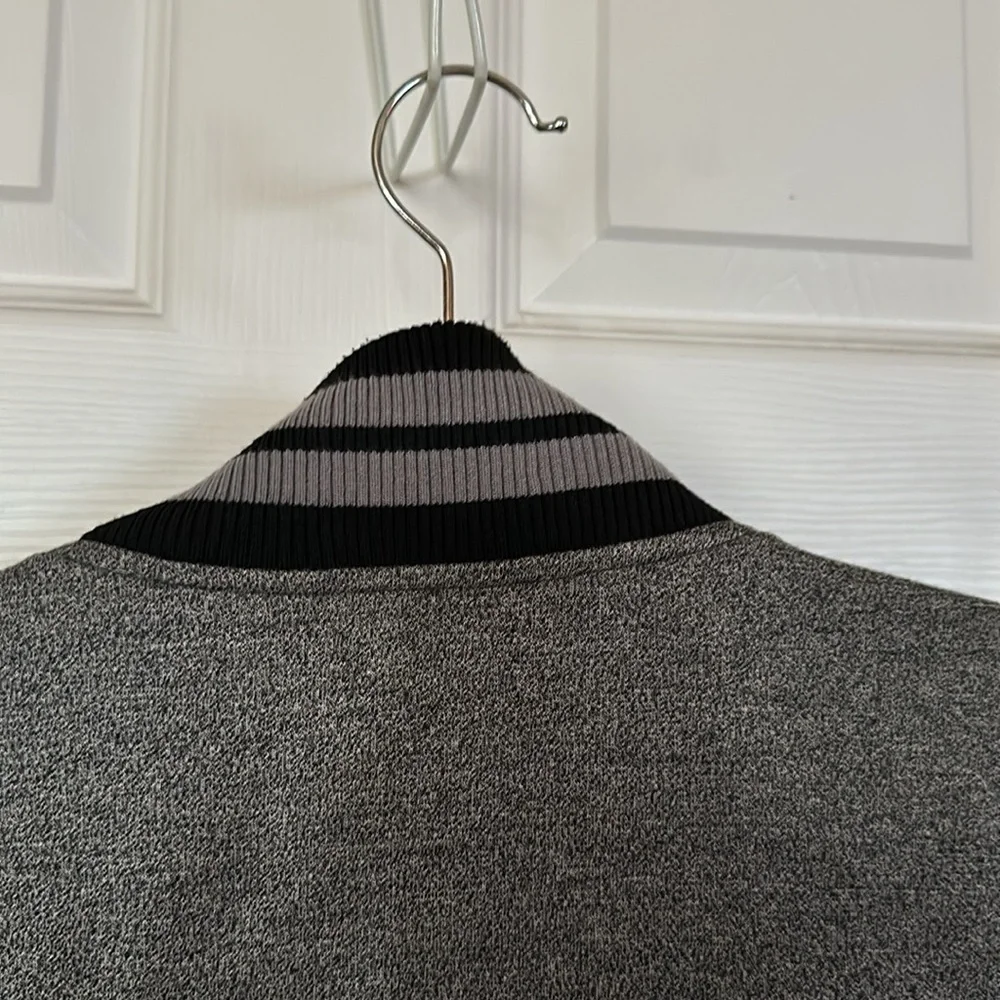 Club Monaco Grey and black Knit Jacket